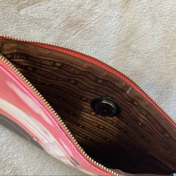 Love Moschino saffiano leather wristlet - Picture 6 of 8